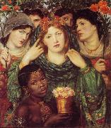 Dante Gabriel Rossetti The Bride (mk28) Spain oil painting artist